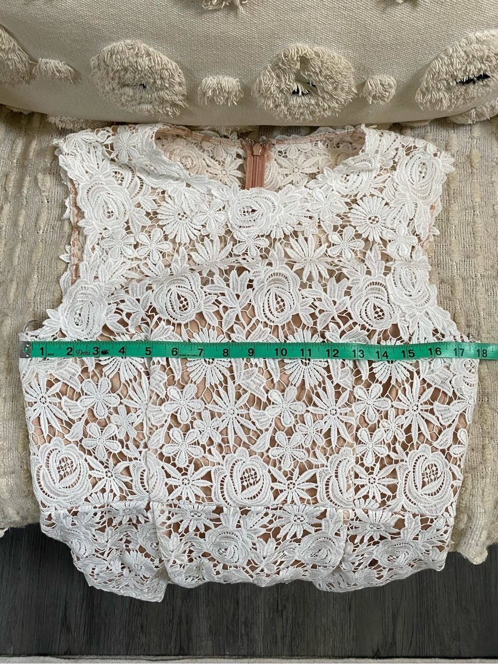 {Mikael Aghal} Lace Shift Midi Dress - Picture 7 of 9